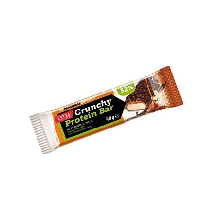 Namedsport Crunchy Proteinbar Caramel Vanilla 40 G - Rimedi vari - 935373264 - Namedsport - € 2,44