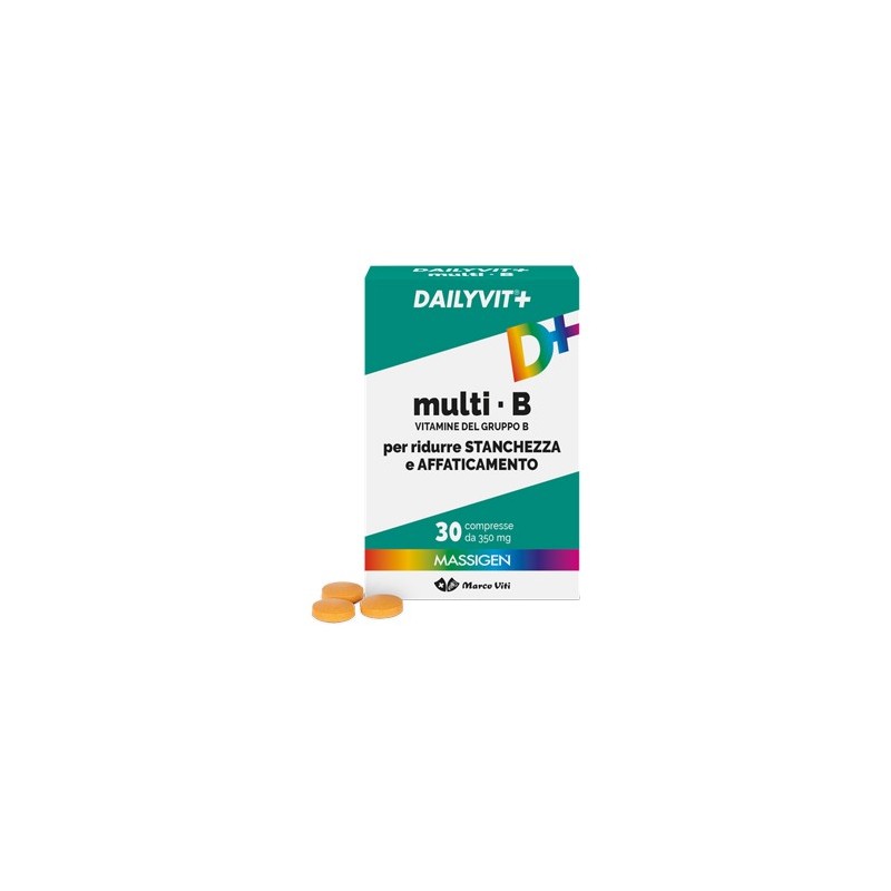 Marco Viti Farmaceutici Dailyvit+ Multi B Vitamine Del Gruppo B 30 Compresse - Vitamine e sali minerali - 930629910 - Marco V...