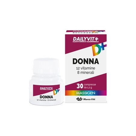 Dailyvit+ Donna Multivitaminico E Multiminerale 30 Compresse Rivestite Dailyvit+ - 1 Dailyvit+ Donna Multivitaminico E Multiminerale 30 Compresse Rivestite Dailyvit+ - 1