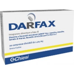 Chiesi Italia Darfax 20 Compresse Divisibili - Circolazione e pressione sanguigna - 974762801 - Chiesi Italia - € 22,13