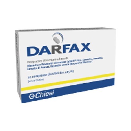Chiesi Italia Darfax 20 Compresse Divisibili Chiesi Italia - 1 Chiesi Italia Darfax 20 Compresse Divisibili Chiesi Italia - 1
