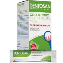 Recordati Dentosan Collutorio Monodose Trattamento Mensile 0,12% 15 Bustine Da 10 Ml - Igiene orale - 973338724 - Dentosan - ...