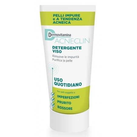 Dermovitamina Acneclin Detergente Viso 200 Ml - Detergenti, struccanti, tonici e lozioni - 935612679 - Dermovitamina - € 8,82
