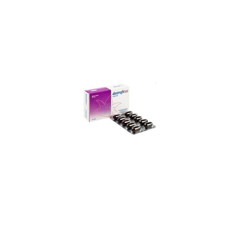 Valderma Destrofit 80 20 Capsule - Vitamine e sali minerali - 905677934 - Valderma - € 23,15