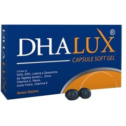 Shedir Pharma Unipersonale Dhalux Blister 30 Capsule Molli Astuccio 27,36 G - Integratori per occhi e vista - 934503436 - She...