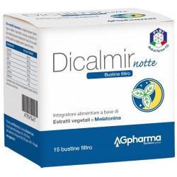 Ag Pharma Dicalmir Notte 15 Filtri - Integratori per umore, anti stress e sonno - 939695627 - Ag Pharma - € 10,47