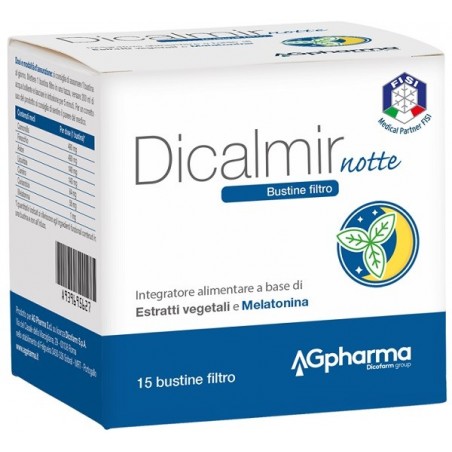 Ag Pharma Dicalmir Notte 15 Filtri - Integratori per umore, anti stress e sonno - 939695627 - Ag Pharma - € 9,89