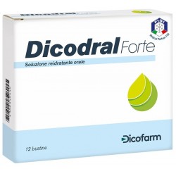Dicodral Forte Integratore Per Diarrea 12 Bustine - Integratori per regolarità intestinale e stitichezza - 902340140 - Dicofa...