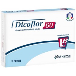 Dicoflor 60 Equilibrio Della Flora Intestinale 10 Capsule - Fermenti lattici - 931591628 - Dicoflor - € 13,20