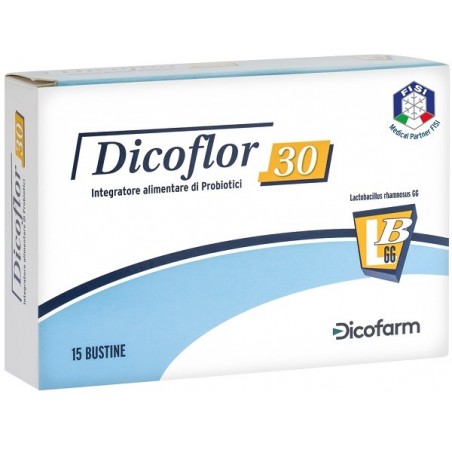 Dicoflor 30 Probiotici Per Equilibrio Della Flora Batterica 15 Bustine - Integratori di fermenti lattici - 933907166 - Dicofl...
