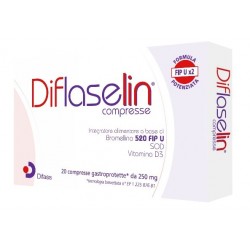 Difass International Diflaselin 20 Compresse Gastroprotette 250 Mg - Integratori drenanti e pancia piatta - 981471853 - Difas...