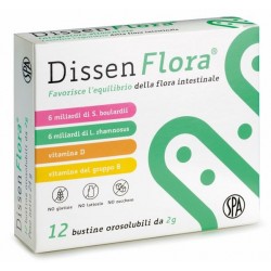 Dissen Flora 12 Bustine - Integratori di fermenti lattici - 982750073 -  - € 12,72