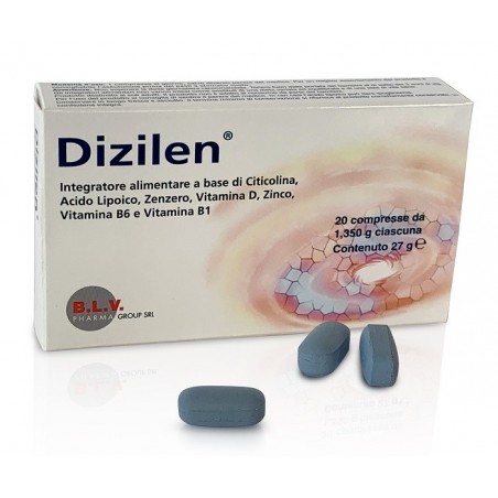 B. L. V. Pharma Group Dizilen 20 Compresse B. L. V. Pharma Group - 1 B. L. V. Pharma Group Dizilen 20 Compresse B. L. V. Pharma Group - 1