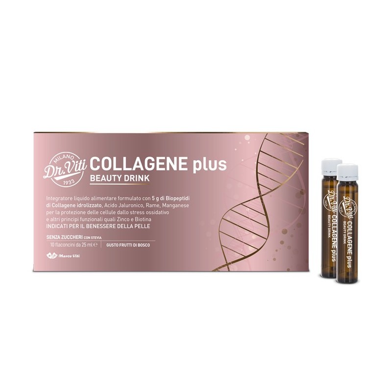 Dr Viti Collagene Plus Beauty Drink 250 Ml - Integratori di Collagene - 944292477 - Marco Viti - € 21,63