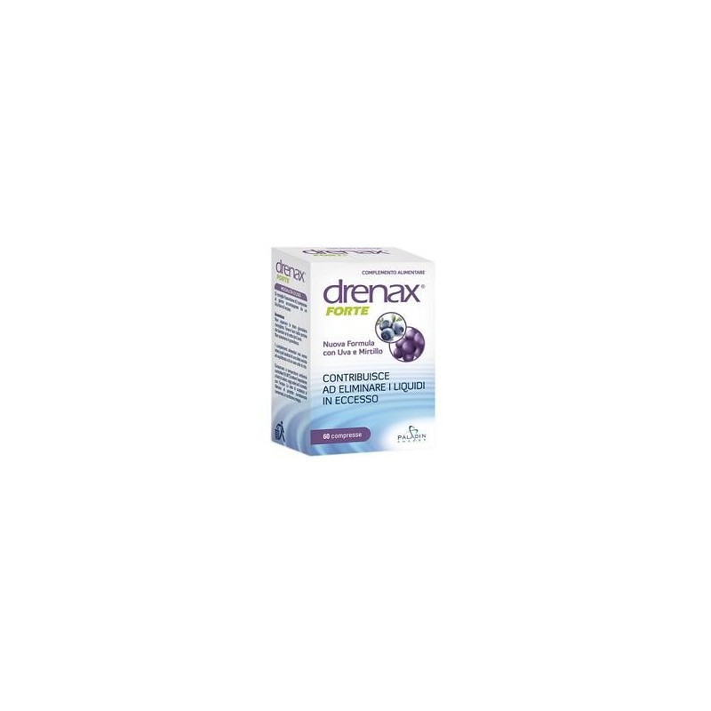 Paladin Pharma Drenax Forte Mirtillo 60 Compresse - Integratori drenanti e pancia piatta - 920036276 - Paladin Pharma - € 16,17