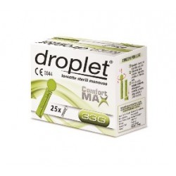 Difar Distribuzione Lancette Pungidito Droplet Comfort Max Gauge 33 25 Pezzi - Rimedi vari - 925600052 - Difar Distribuzione ...