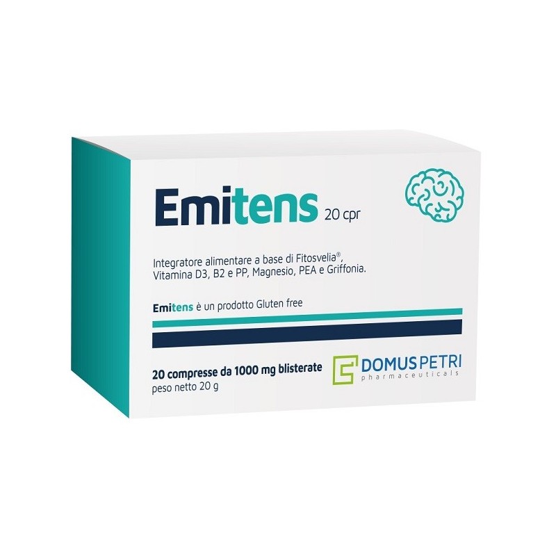 Domus Petri Pharmaceutic. Emitens 20 Compresse - Vitamine e sali minerali - 980338901 - Domus Petri Pharmaceutic. - € 22,04