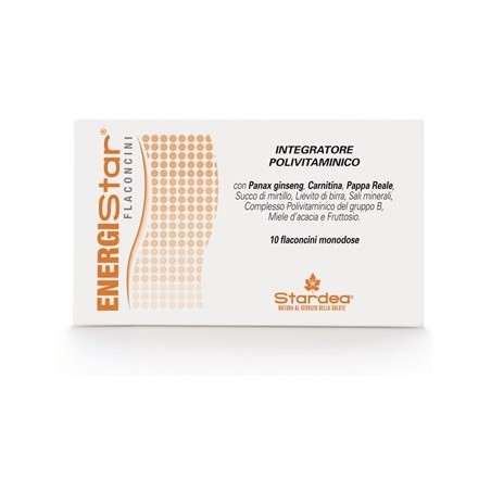 Stardea Energistar 10 Flaconcini Monodose 10 Ml Stardea - 1 Stardea Energistar 10 Flaconcini Monodose 10 Ml Stardea - 1