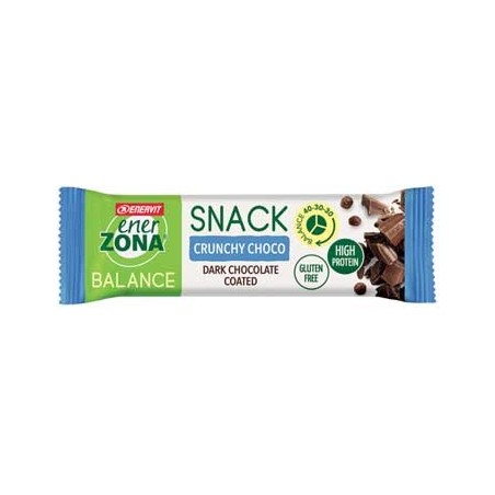Enervit Enerzona Snack Crunchy Choco 33 G - Integratori per dimagrire ed accelerare metabolismo - 977626833 - Enervit - € 2,22