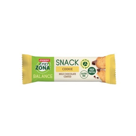 Enervit Enerzona Snack Cookie Milk Ciocholate 33 G - Integratori per dimagrire ed accelerare metabolismo - 978254314 - Enervi...
