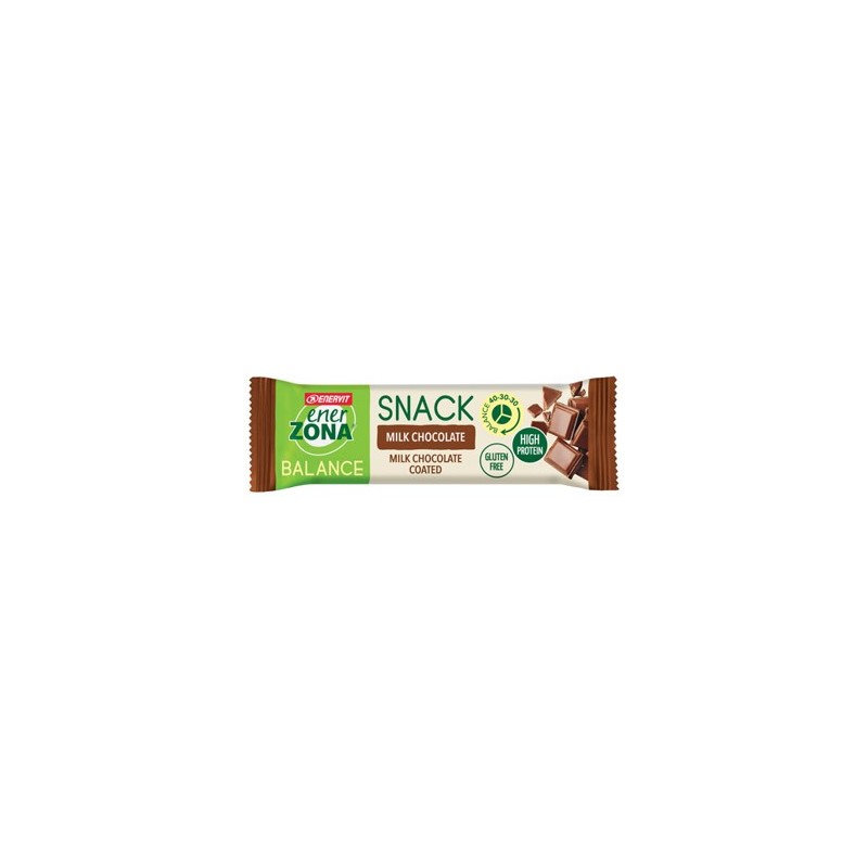 Enervit Enerzona Snack Milk Choco 33 G - Integratori per dimagrire ed accelerare metabolismo - 978435865 - Enervit - € 2,15