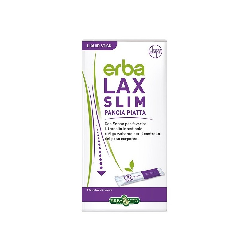 Erba Vita Group Erbalax Slim 12 Bustine Stick Pack 10 Ml - Integratori per regolarità intestinale e stitichezza - 922867888 -...