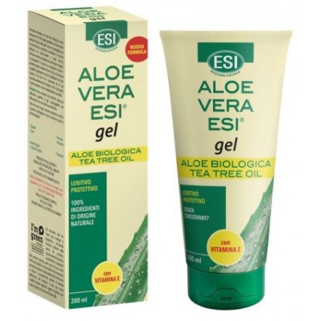 Esi Aloe Vera Gel Idratante Con Vitamina E e Tea Tree Oil 200 Ml - Trattamenti idratanti e nutrienti per il corpo - 982612234...