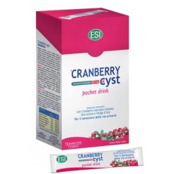 Esi Cranberry Cyst Pocket Drink 16 Bustine - Integratori per cistite - 927167179 - Esi - € 12,40