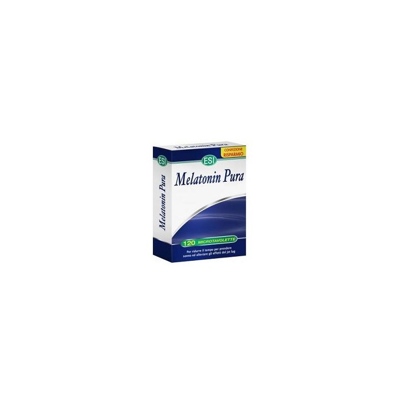 Esi Melatonin Pura Integratore Per Favorire Il Sonno 120 Microtavolette Esi - 1