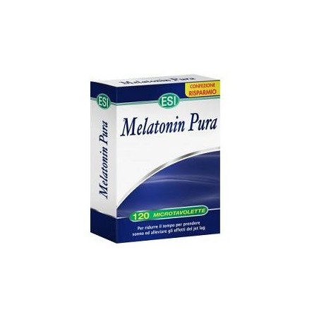 Esi Melatonin Pura Integratore Per Favorire Il Sonno 120 Microtavolette Esi - 1 Esi Melatonin Pura Integratore Per Favorire Il Sonno 120 Microtavolette Esi - 1