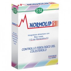 Esi Normolip 5 Integraore Per Il Colesterolo 30 Capsule - Integratori per il cuore e colesterolo - 923811741 - Esi - € 14,52