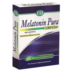 Esi Melatonin Pura Retard 90 Microtavolette - Integratori per umore, anti stress e sonno - 971272594 - Esi - € 9,38