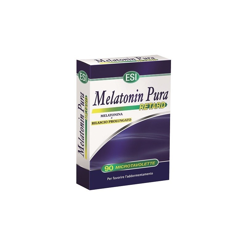 Esi Melatonin Pura Retard 90 Microtavolette - Integratori per umore, anti stress e sonno - 971272594 - Esi - € 9,49