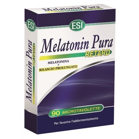 Esi Melatonin Pura Retard 90 Microtavolette - Integratori per umore, anti stress e sonno - 971272594 - Esi - € 9,41