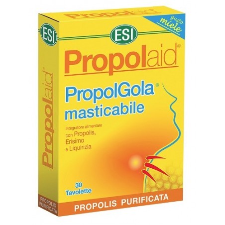 Propolaid Propolgola Miele 30 Tavolette - Integratori per difese immunitarie - 904726799 - Propolaid - € 6,57