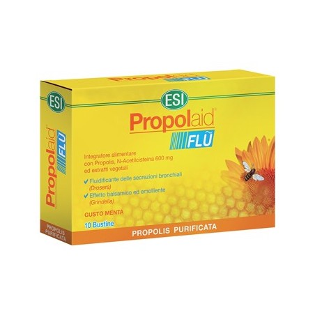 Esi Propolaid Flu 10 Bustine - Integratori per apparato respiratorio - 926201260 - Esi - € 6,15