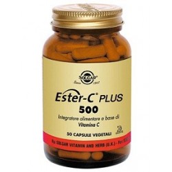 Ester C Plus 500 - 50 Capsule Vegetali - Vitamine e sali minerali - 909332379 - Solgar - € 23,18