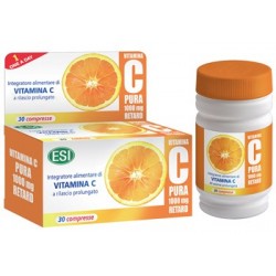 Esi Vitamina C Pura 1000 Mg Retard 30 Compresse - Vitamine e sali minerali - 927291260 - Esi - € 7,09