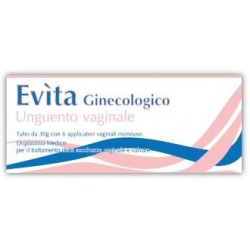 Quality Farmac Evita Ginecolog Unguento Vaginale Tubo Da 30 G + 6 Applicatori Vaginali Monouso - Lavande, ovuli e creme vagin...