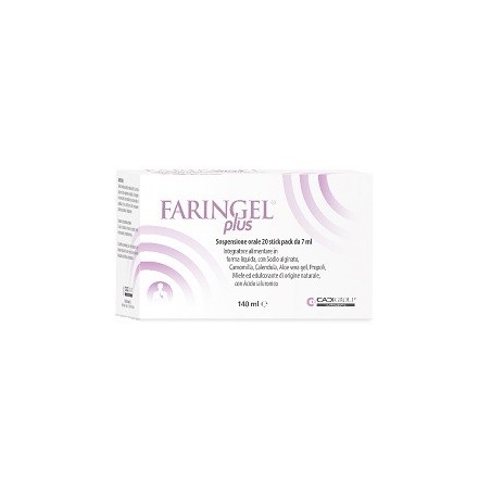 Faringel Plus Integratore Reflusso Gastroesofageo 20 Stick - Integratori per il reflusso gastroesofageo - 941788465 - Ca. Di....