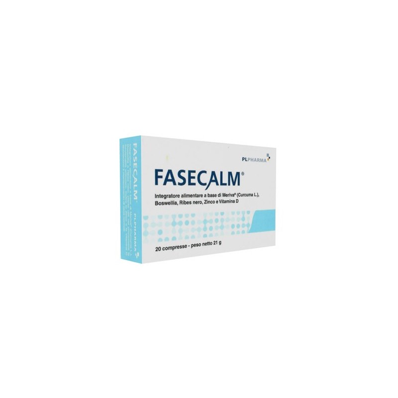 Pl Pharma Fasecalm 20 Compresse - Integratori per dolori e infiammazioni - 903439127 - Pl Pharma - € 19,47