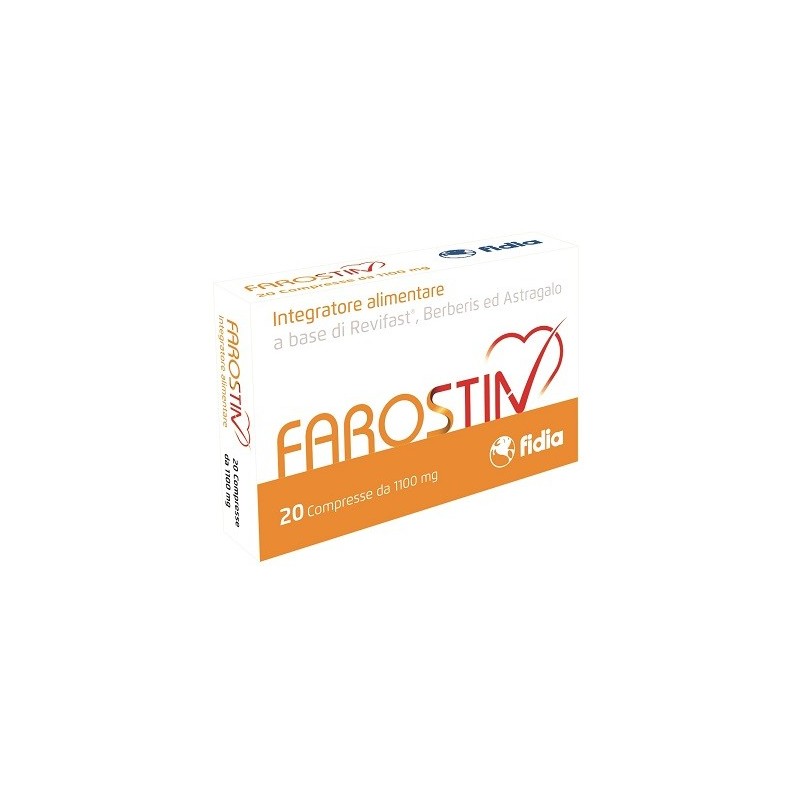 Fidia Farmaceutici Farostin 20 Compresse 1100 Mg - Integratori per il cuore e colesterolo - 977217761 - Fidia Farmaceutici - ...