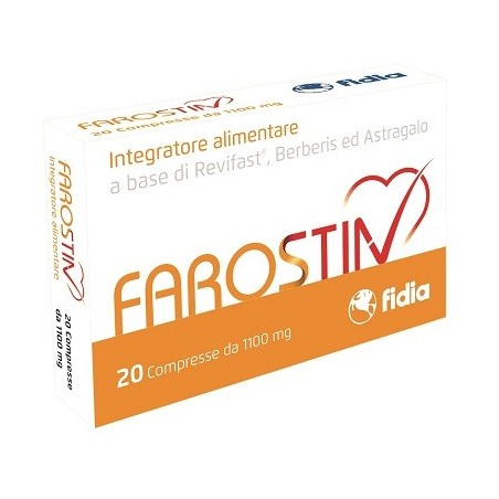 Fidia Farmaceutici Farostin 20 Compresse 1100 Mg - Integratori per il cuore e colesterolo - 977217761 - Fidia Farmaceutici - ...