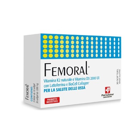 Pharmasuisse Laboratories Femoral 30 Softgels - Integratori per dolori e infiammazioni - 975296043 - Pharmasuisse Laboratorie...