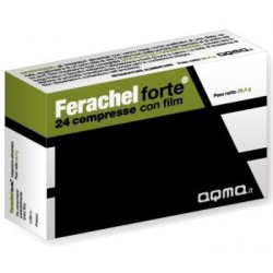 Aqma Italia Ferachel Forte 24 Compresse Filmate - Vitamine e sali minerali - 935860914 - Aqma Italia - € 19,24