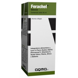 Aqma Italia Ferachel Gocce 50 Ml Aroma Ciliegia - Vitamine e sali minerali - 975435052 - Aqma Italia - € 15,90