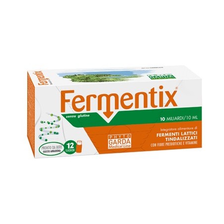 Phyto Garda Fermentix 12 Flaconcini 10 Miliardi - Integratori di fermenti lattici - 921720468 - Phyto Garda - € 9,14