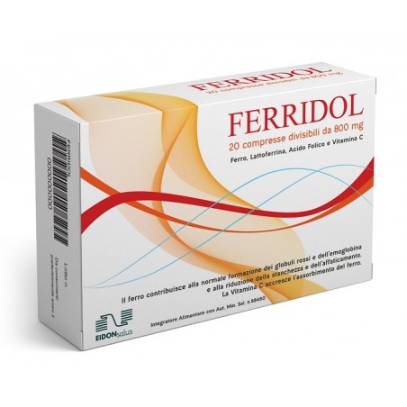 Eidon Salus Ferridol 800mg 20 Compresse - Integratori e alimenti - 924824396 - Eidon Salus - € 16,44