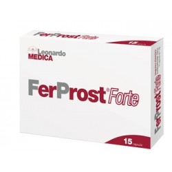 Leonardo Medica Ferprost Forte 15 Capsule Molli - Integratori per apparato uro-genitale e ginecologico - 934510381 - Leonardo...