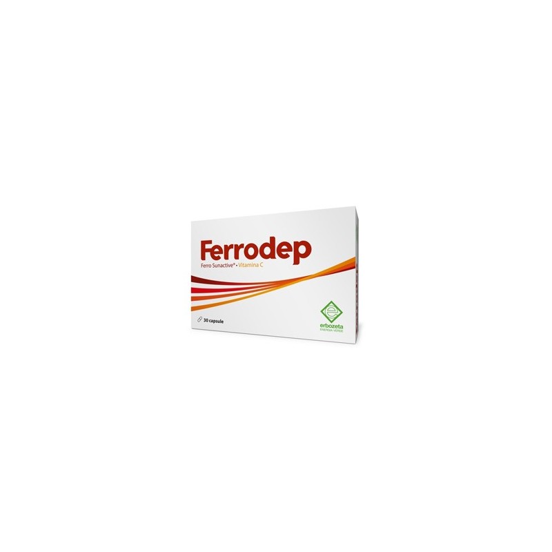 Erbozeta Ferrodep 30 Capsule - Vitamine e sali minerali - 942329602 - Erbozeta - € 20,74